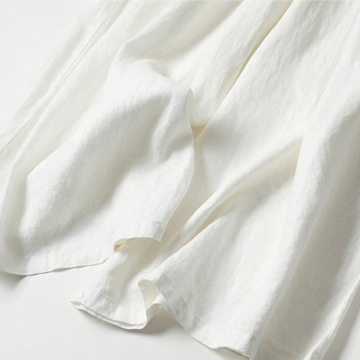 Miranda | High-Waisted Side-Pocket Wide-Leg Pants