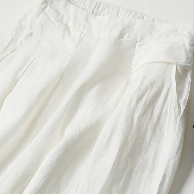 Miranda | High-Waisted Side-Pocket Wide-Leg Pants