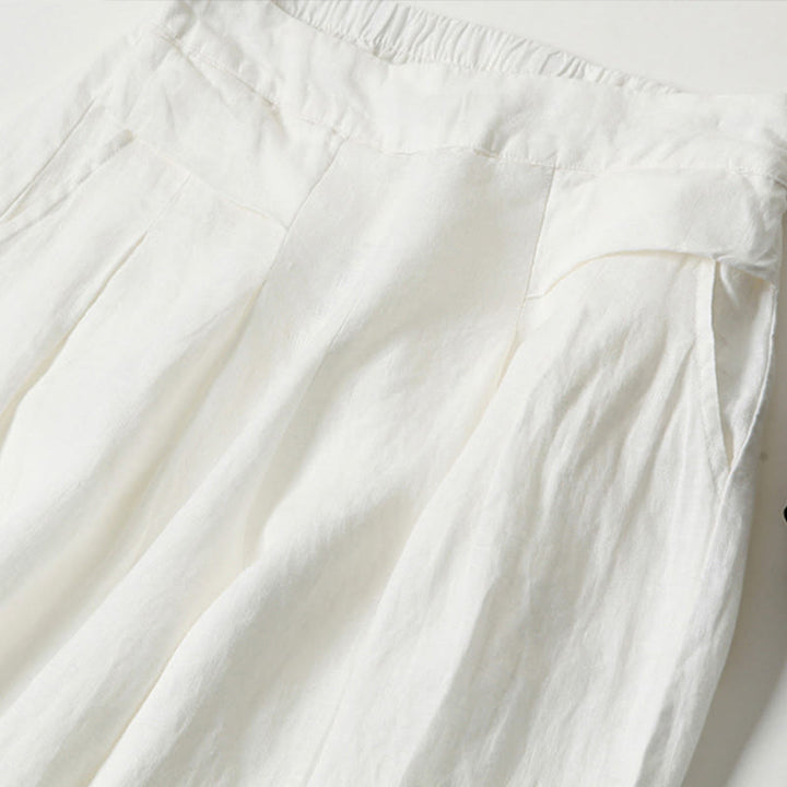 Miranda | High-Waisted Side-Pocket Wide-Leg Pants