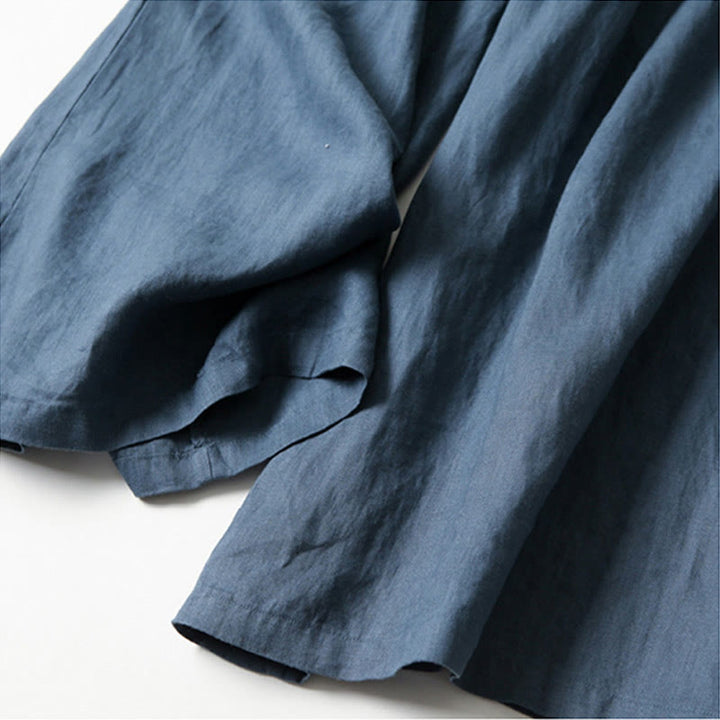 Miranda | High-Waisted Side-Pocket Wide-Leg Pants