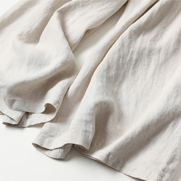 Miranda | High-Waisted Side-Pocket Wide-Leg Pants