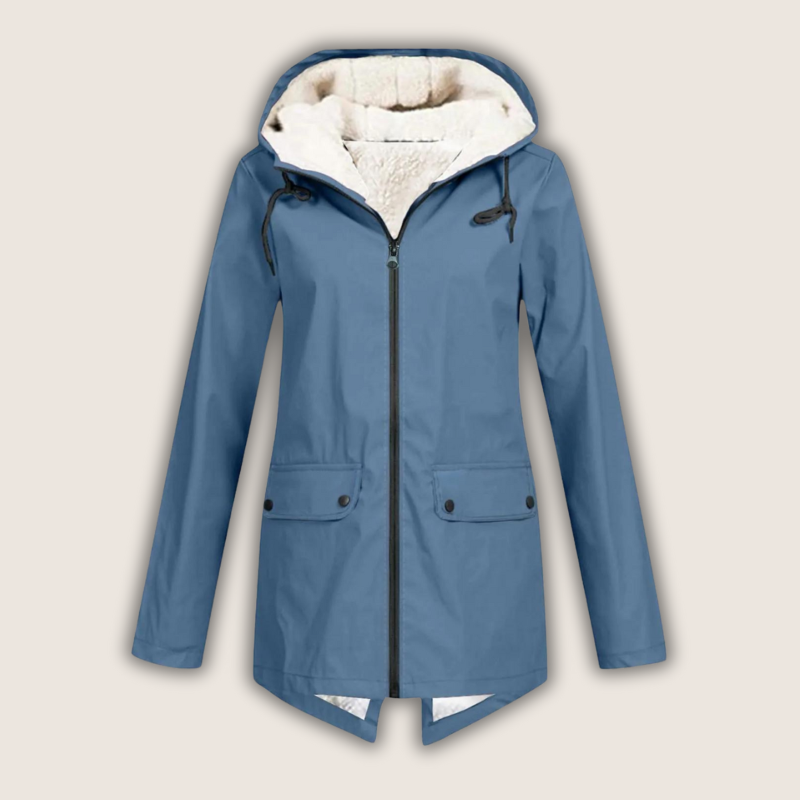 Tina | Hooded Windproof Waterproof Rain Jacket