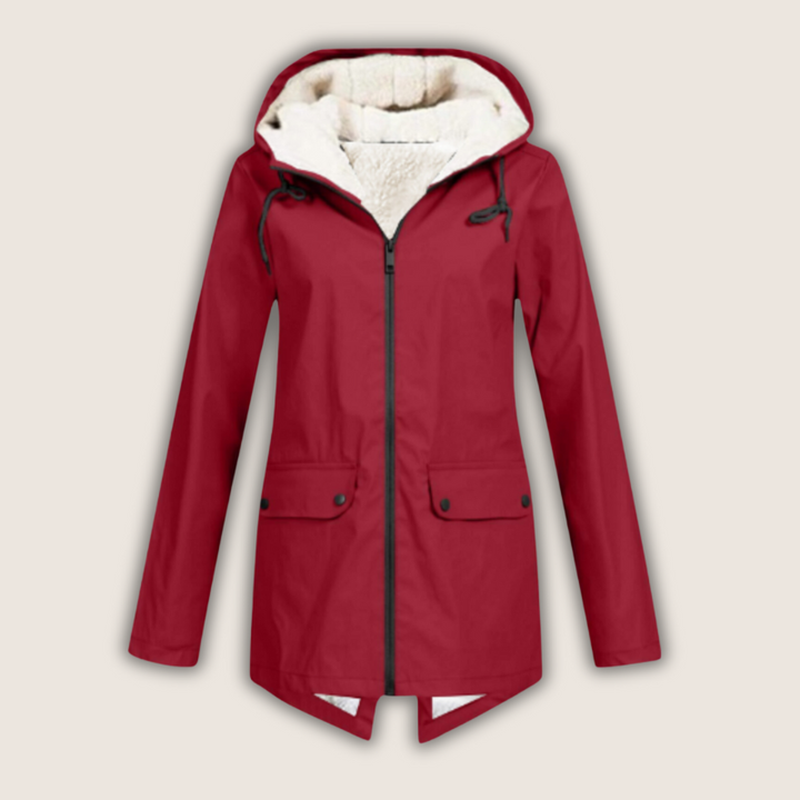 Tina | Hooded Windproof Waterproof Rain Jacket