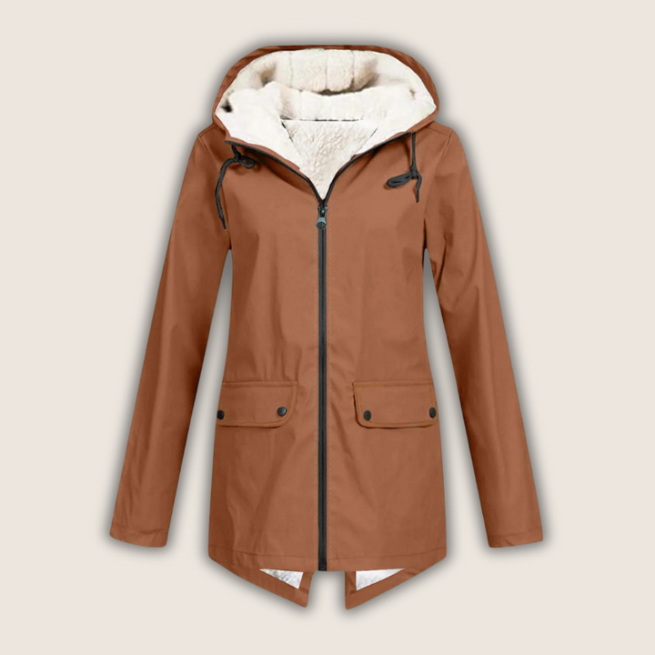 Tina | Hooded Windproof Waterproof Rain Jacket