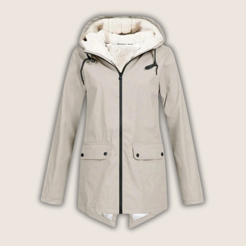 Tina | Hooded Windproof Waterproof Rain Jacket