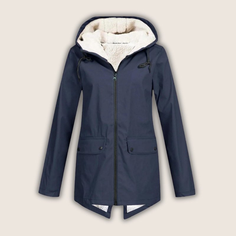 Tina | Hooded Windproof Waterproof Rain Jacket