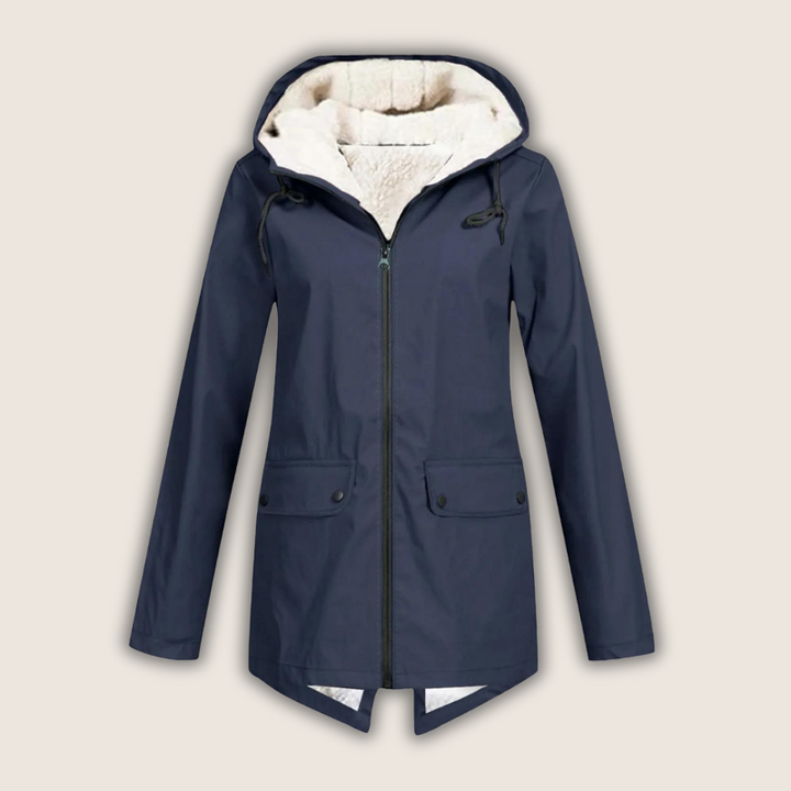 Tina | Hooded Windproof Waterproof Rain Jacket