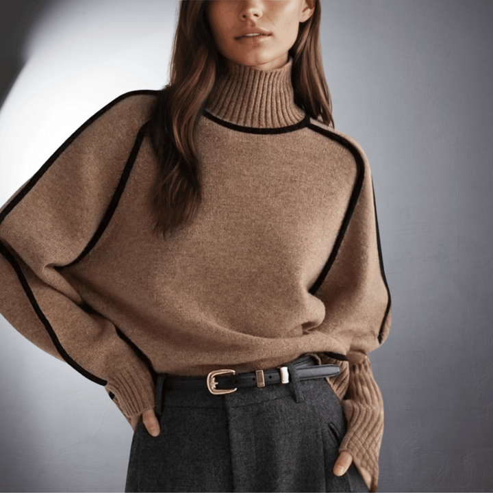 Cecilia | Ultra-Soft Relaxed Turtleneck Sweater