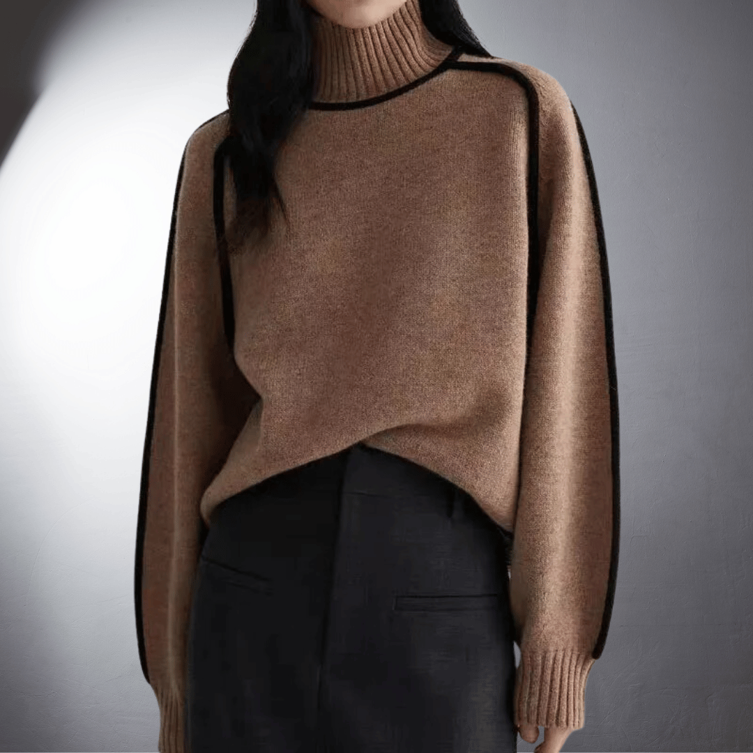 Cecilia | Ultra-Soft Relaxed Turtleneck Sweater