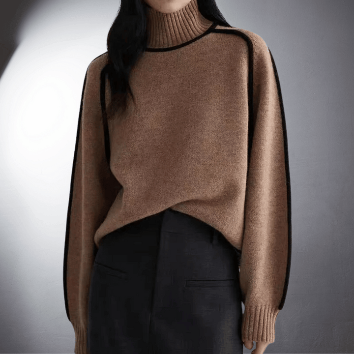 Cecilia | Ultra-Soft Relaxed Turtleneck Sweater
