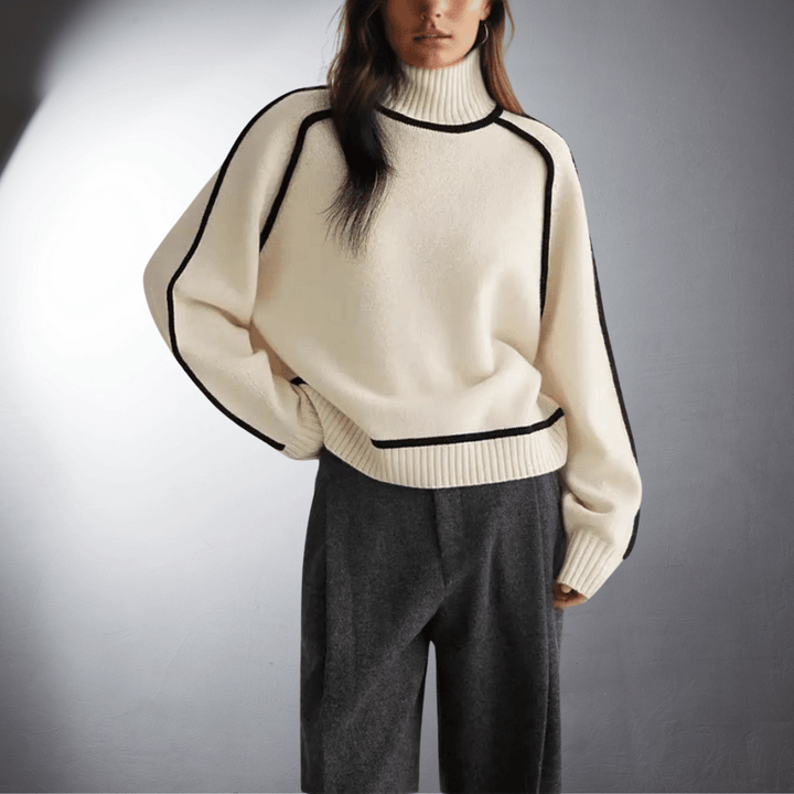 Cecilia | Ultra-Soft Relaxed Turtleneck Sweater