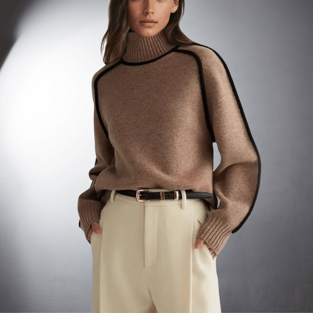 Cecilia | Ultra-Soft Relaxed Turtleneck Sweater