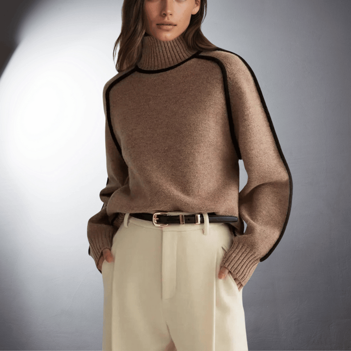 Cecilia | Ultra-Soft Relaxed Turtleneck Sweater