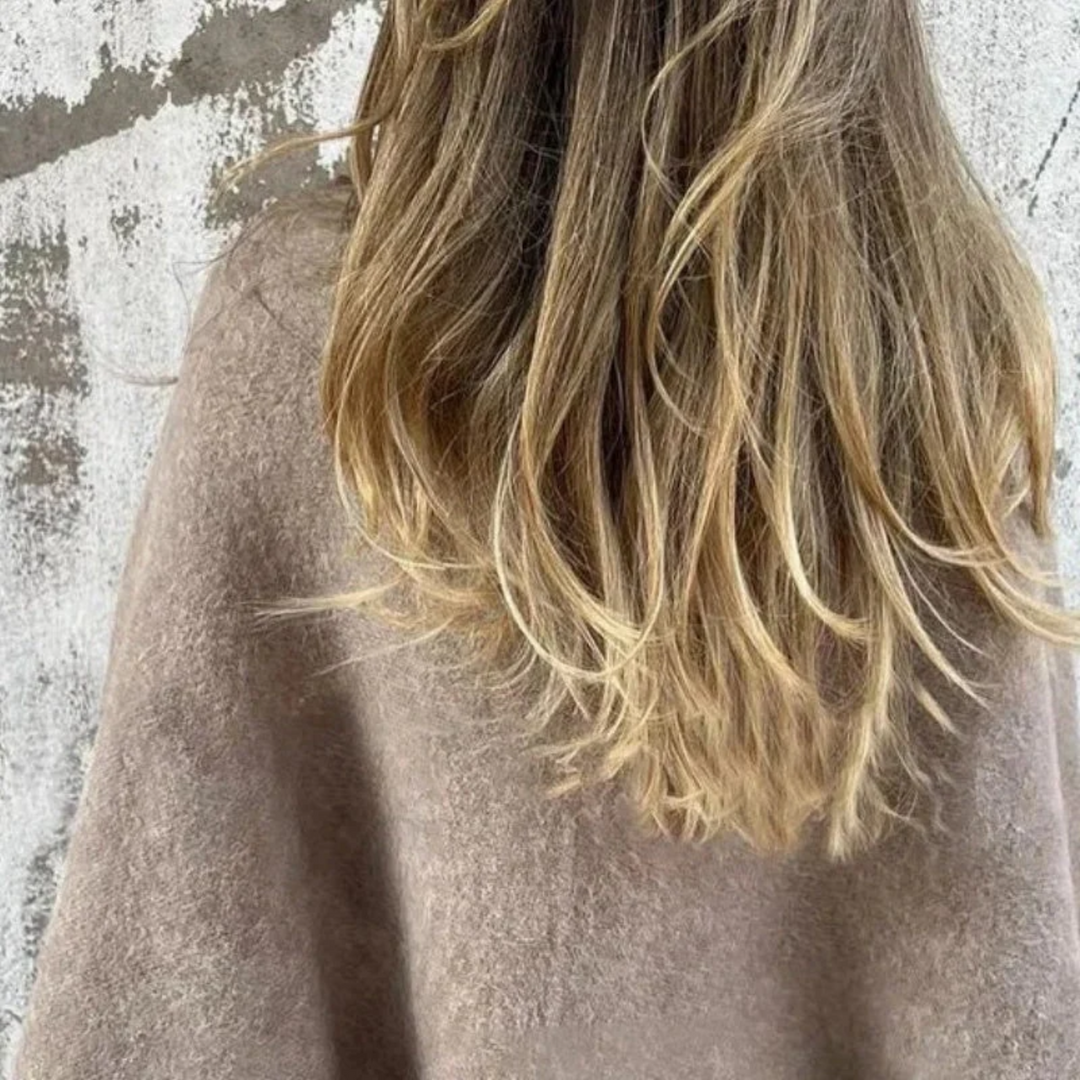 Audrey | Round-Neck Collarless Coat
