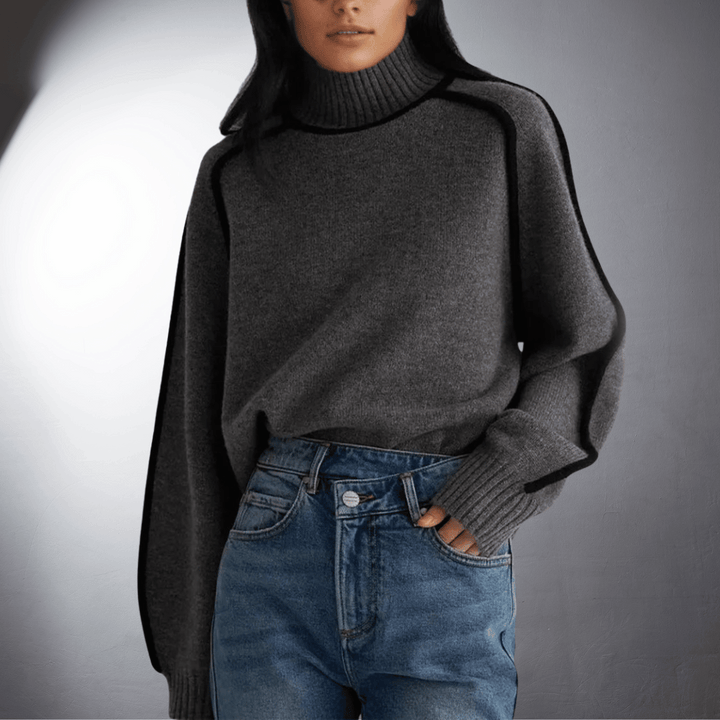 Cecilia | Ultra-Soft Relaxed Turtleneck Sweater