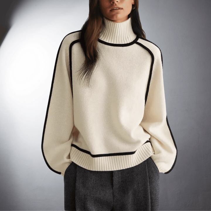 Cecilia | Ultra-Soft Relaxed Turtleneck Sweater