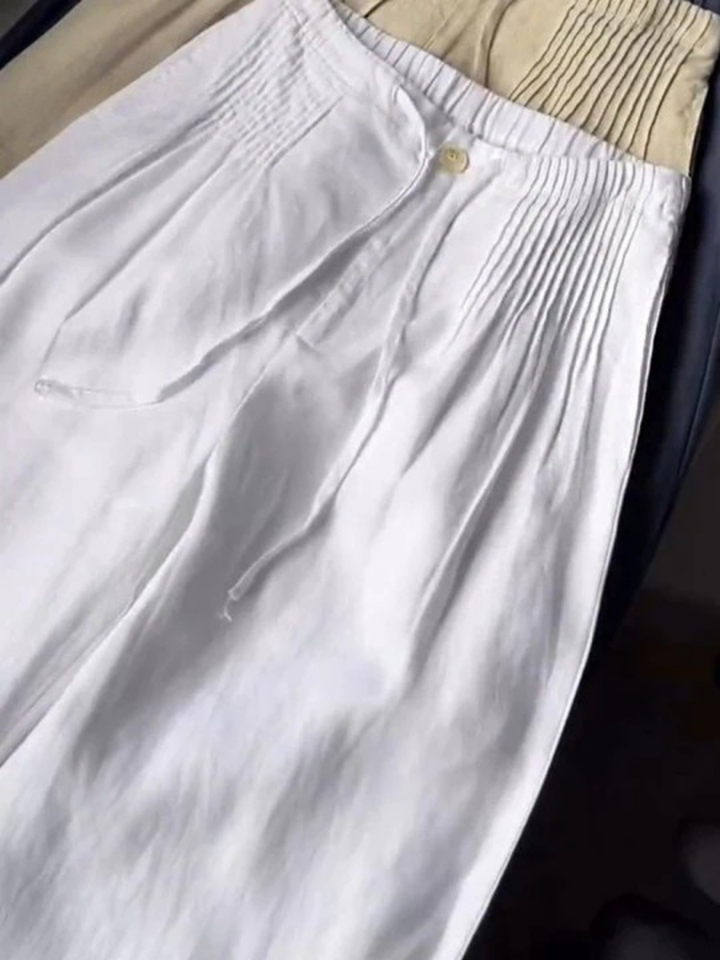 Annabelle | Lightweight Relaxed Wide-Leg Palazzo Pants