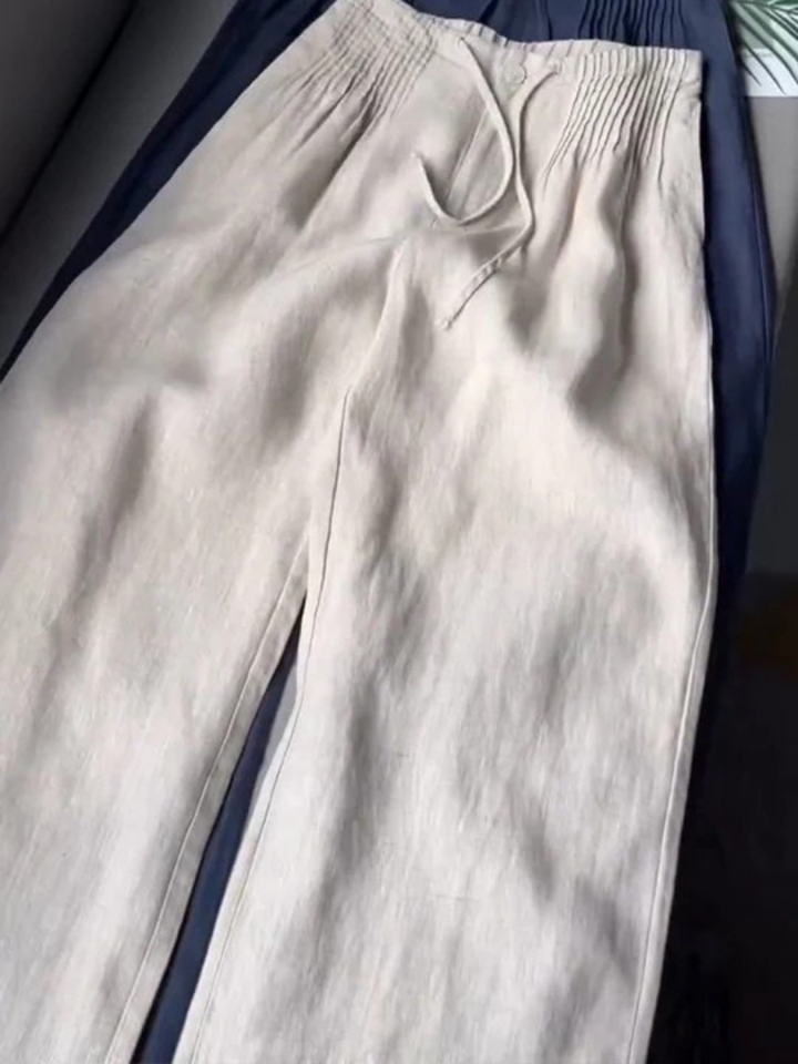 Annabelle | Lightweight Relaxed Wide-Leg Palazzo Pants