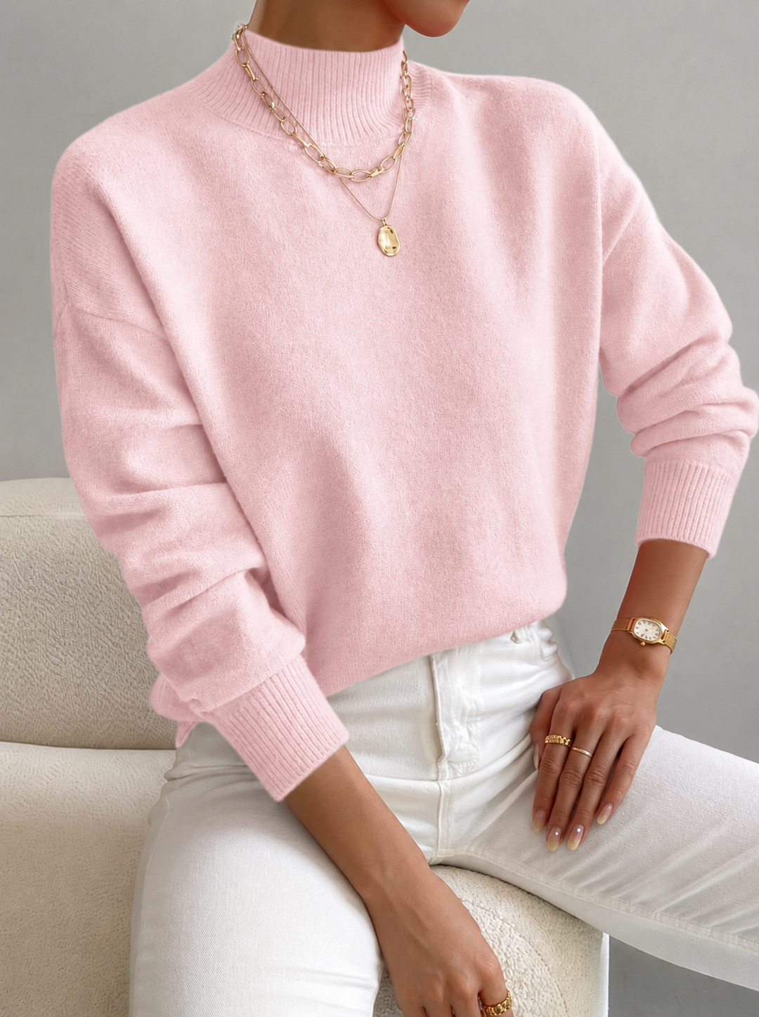 Kimberly | Slim-Fit Classic Turtleneck Sweater