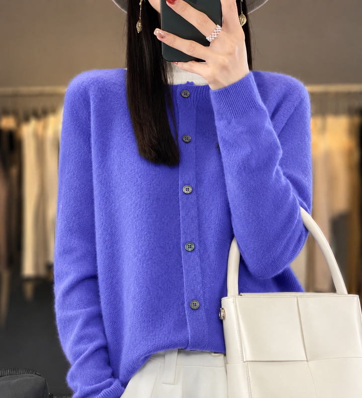 Joanne | Relaxed Button-Up Cardigan