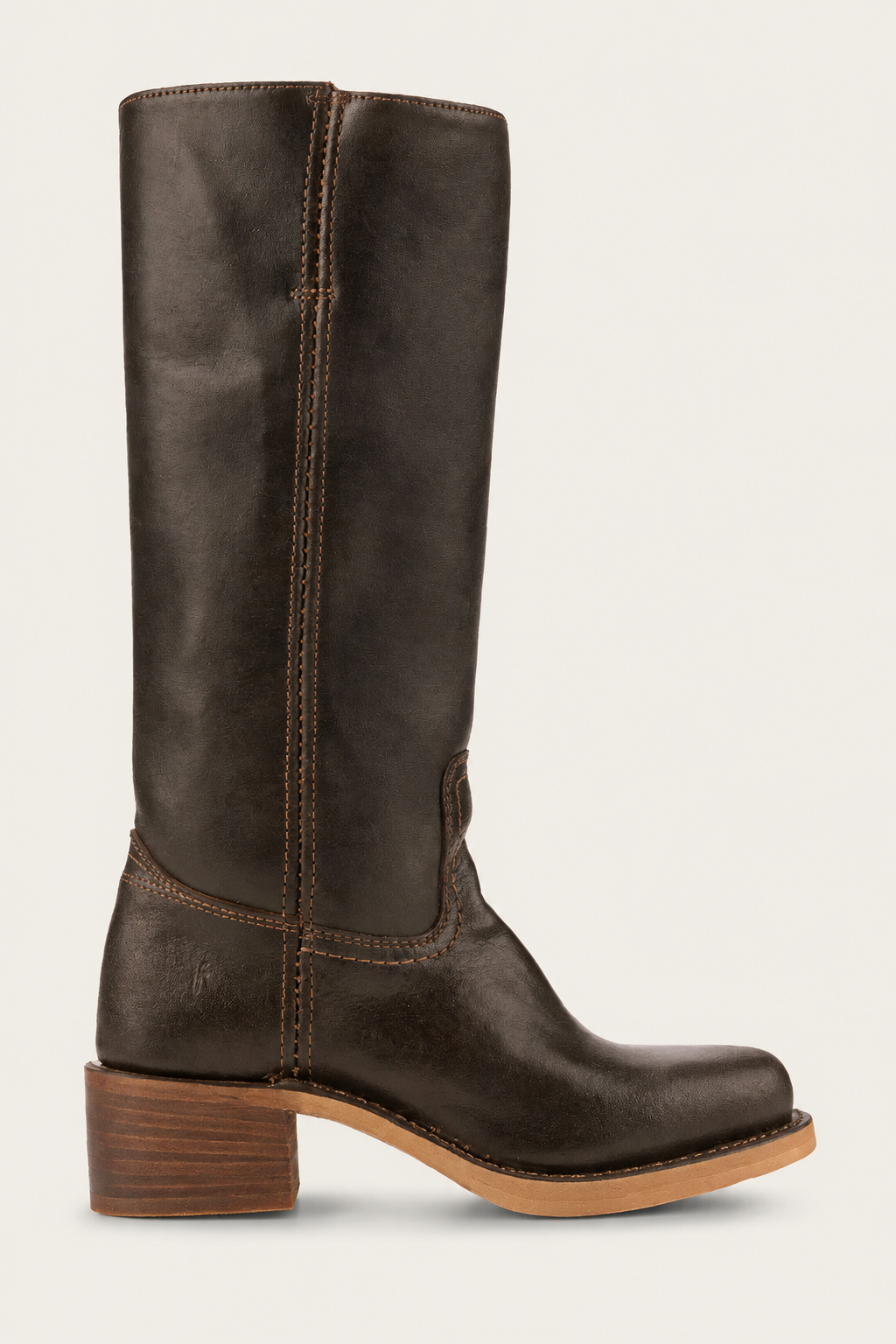 Vivian | Stacked-Heel Knee-High Western Boots for Fall