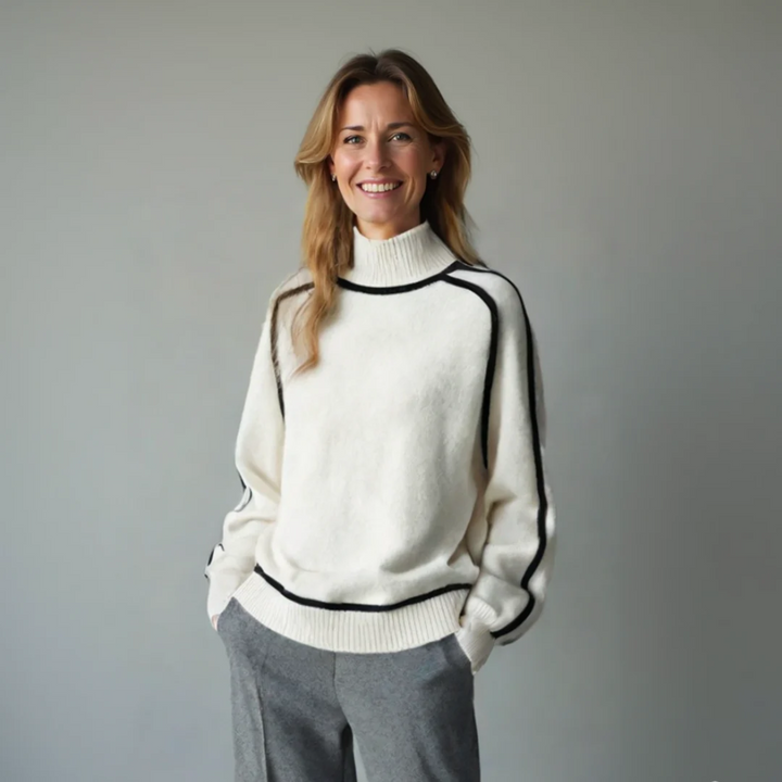 Cecilia | Ultra-Soft Relaxed Turtleneck Sweater