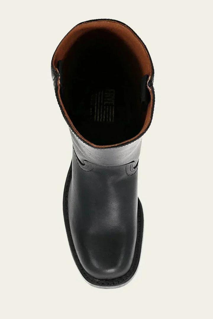 Vivian | Stacked-Heel Knee-High Western Boots for Fall