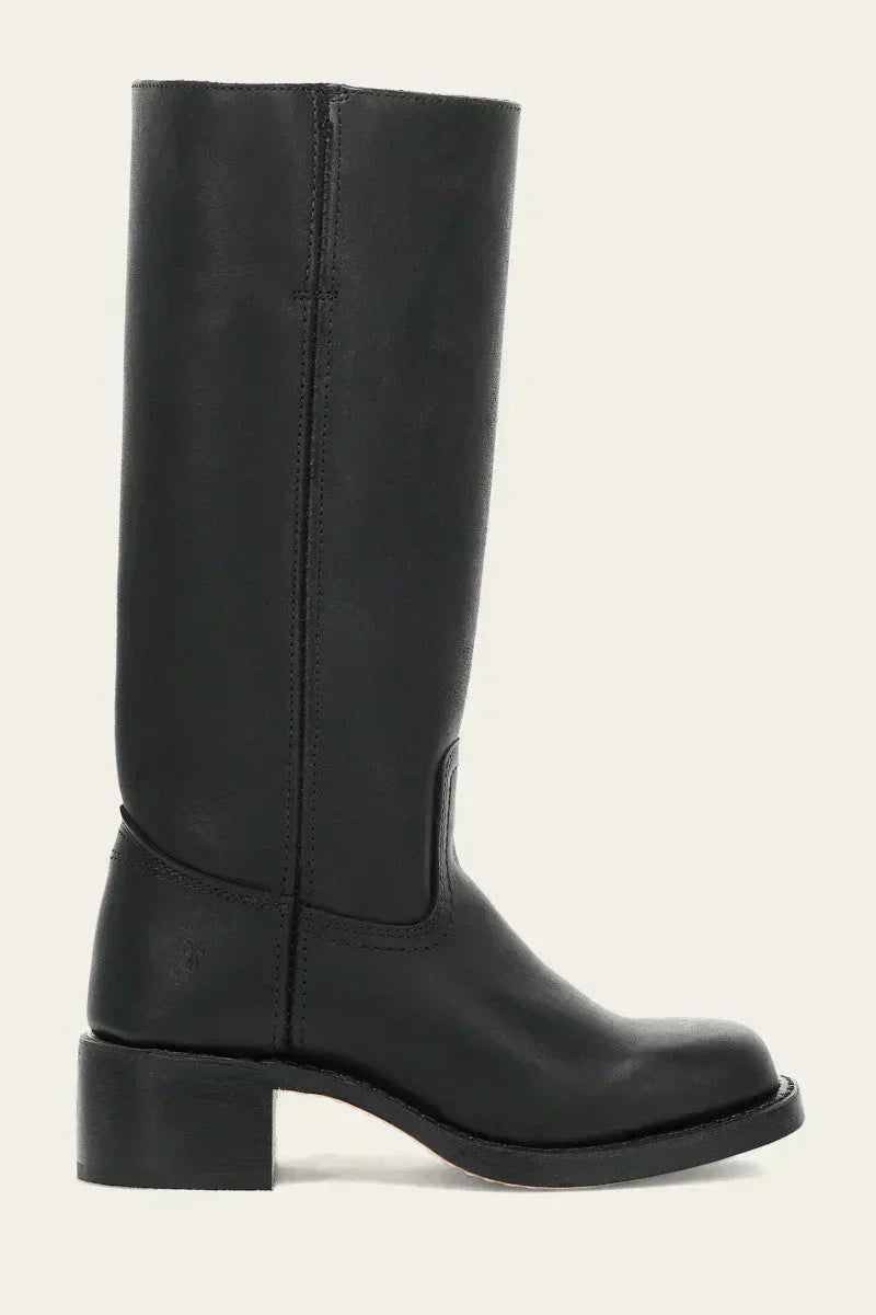 Vivian | Stacked-Heel Knee-High Western Boots for Fall