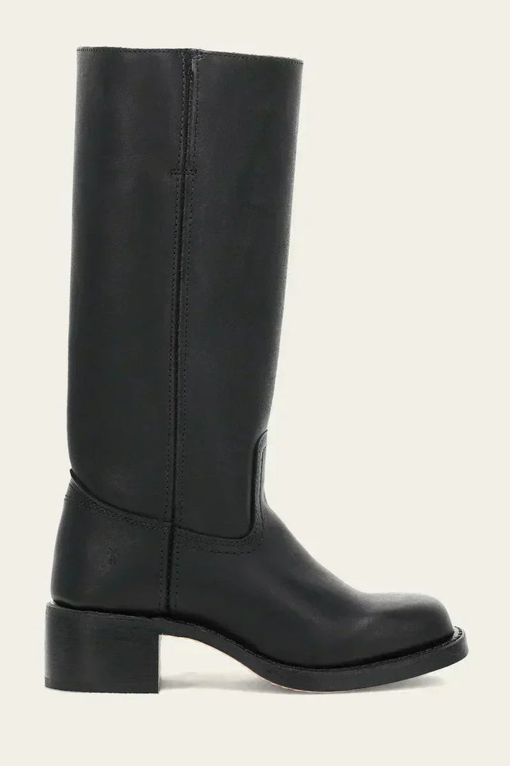 Vivian | Stacked-Heel Knee-High Western Boots for Fall