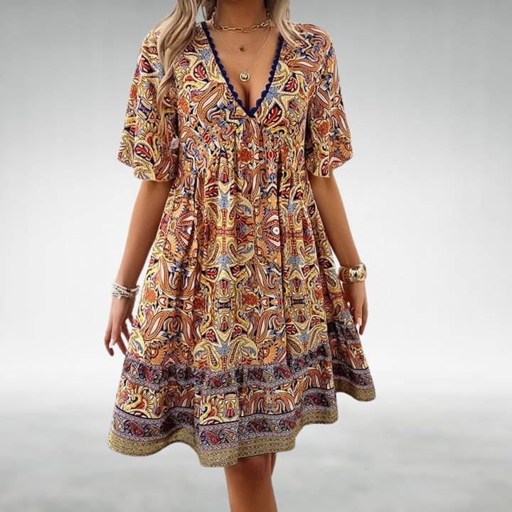 Celeste | Fitted Tailored Draped Cocktail Dress
