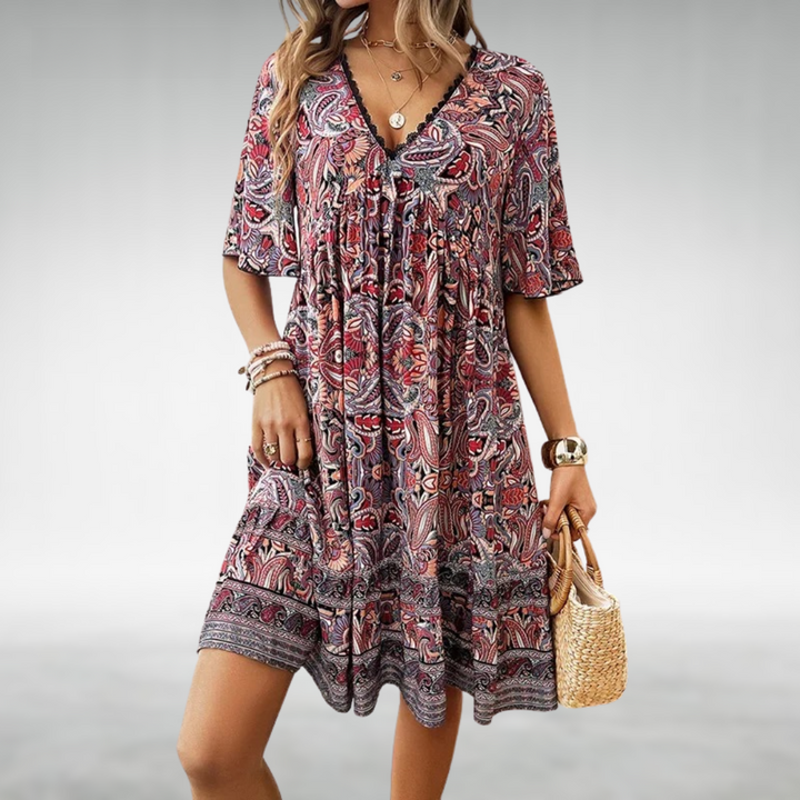 Celeste | Fitted Tailored Draped Cocktail Dress