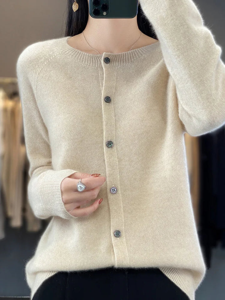 Joanne | Relaxed Button-Up Cardigan