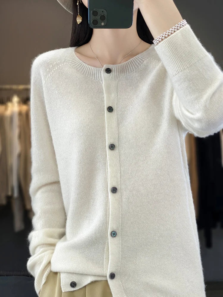 Joanne | Relaxed Button-Up Cardigan