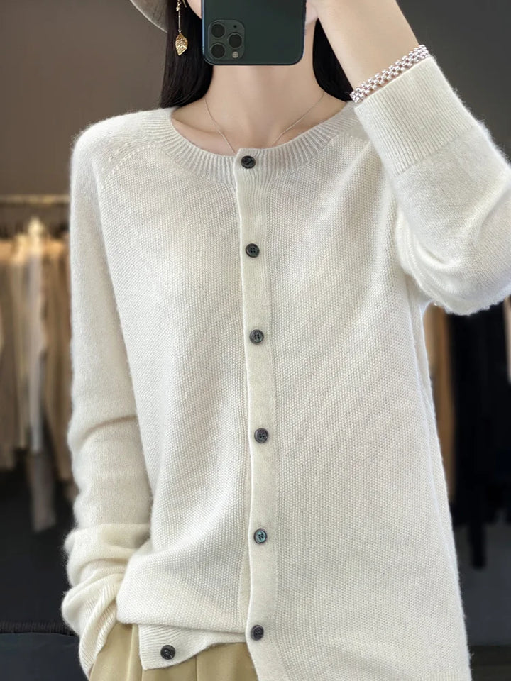 Joanne | Relaxed Button-Up Cardigan
