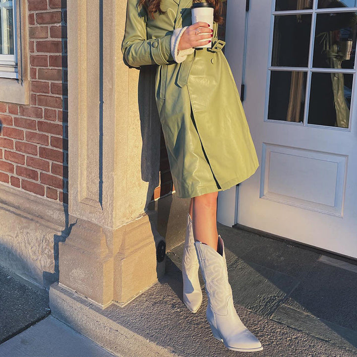 Gracie | Metallic Western Cowboy Boots