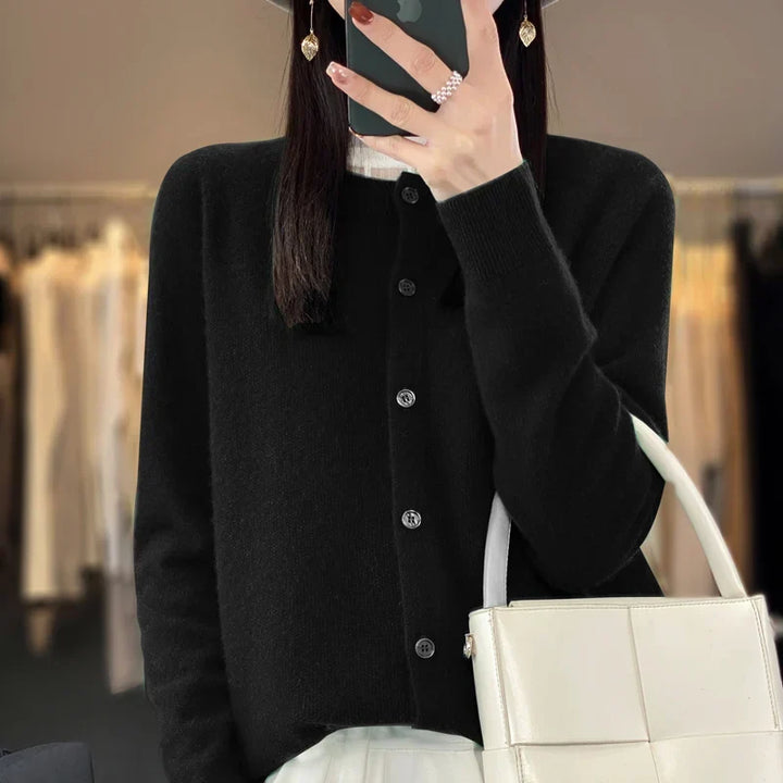 Joanne | Relaxed Button-Up Cardigan