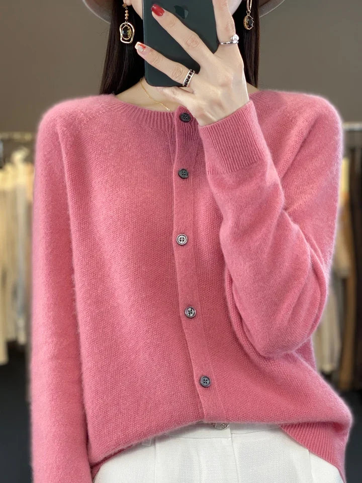 Joanne | Relaxed Button-Up Cardigan