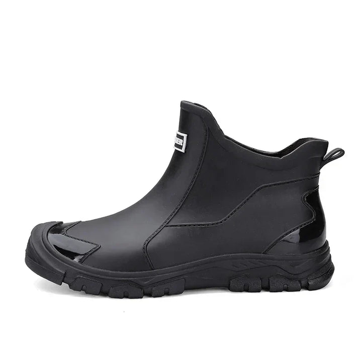 Verna | Waterproof Lug-Sole Ankle Rain Boots