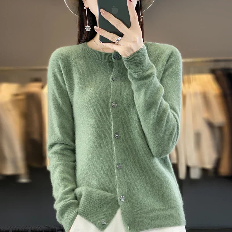 Joanne | Relaxed Button-Up Cardigan
