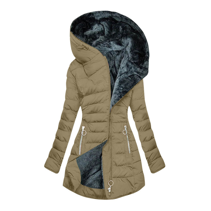 Kate | Faux Fur-Lined Hooded Puffer Jacket for Winter