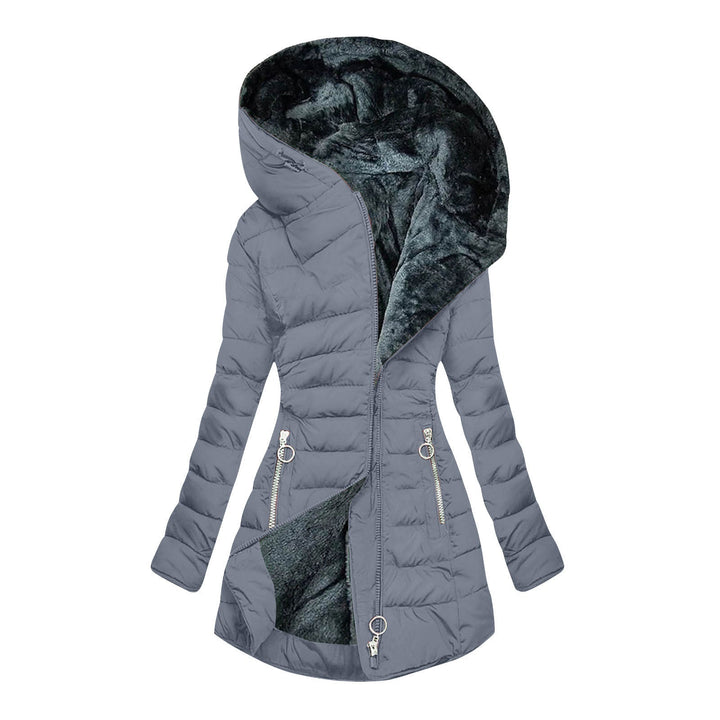 Kate | Faux Fur-Lined Hooded Puffer Jacket for Winter