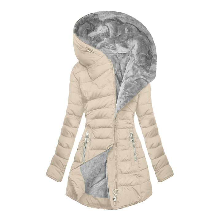 Kate | Faux Fur-Lined Hooded Puffer Jacket for Winter