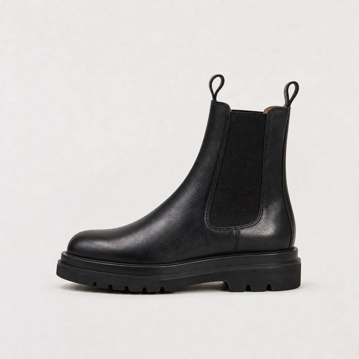 Colleen | Lug-Sole Chelsea Ankle Boots
