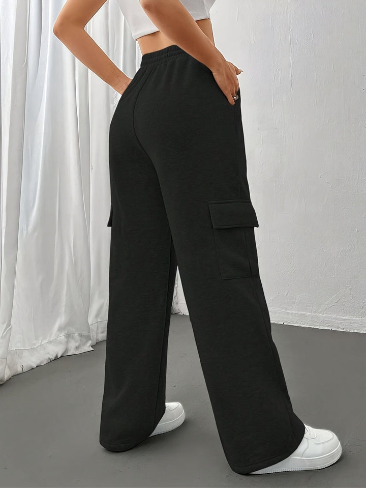 Cheryl | Drawstring Relaxed-Fit Cargo Sweatpants for Fall