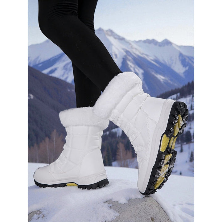 Dawn | Plush-Lined Waterproof Lace-Up Snow Boots