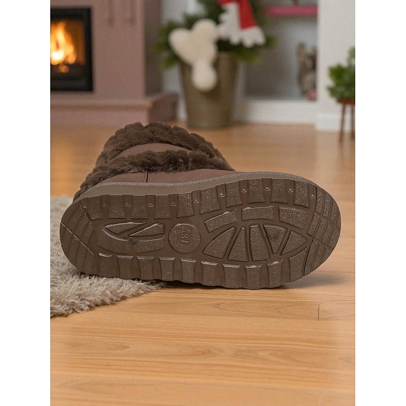 Kendall | Waterproof Buckle-Strap Ankle Snow Boots