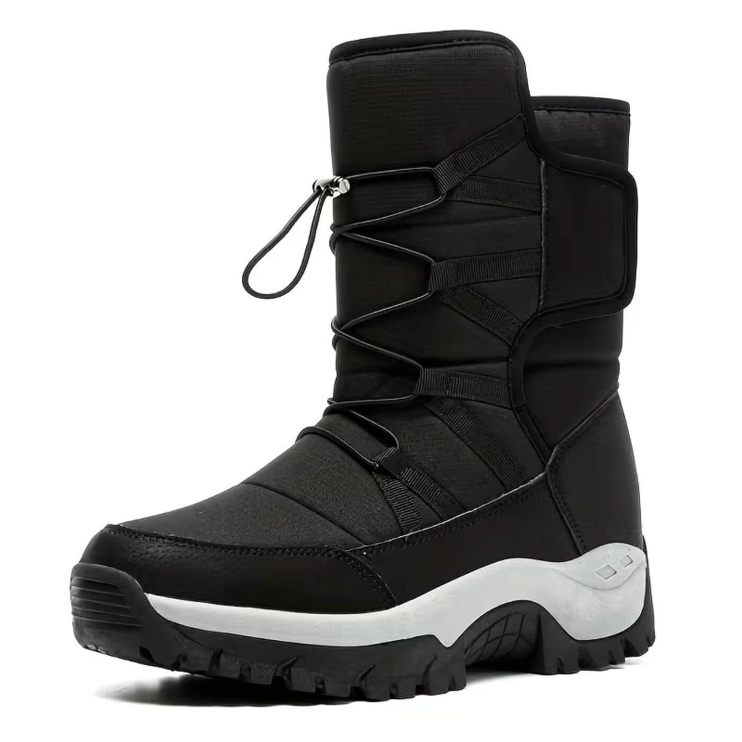 Delaney | Insulated Waterproof Bungee-Lace Snow Boots
