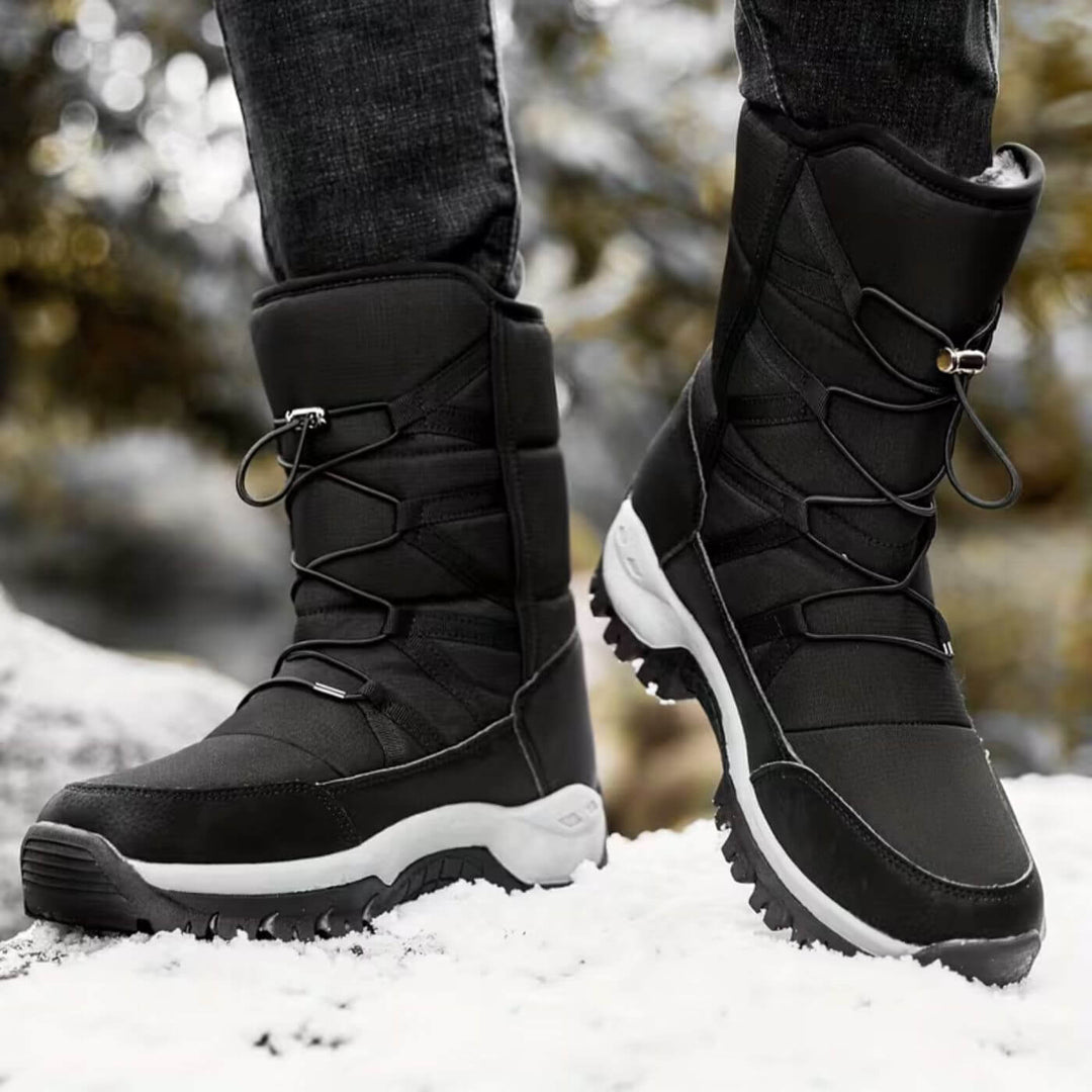 Delaney | Insulated Waterproof Bungee-Lace Snow Boots