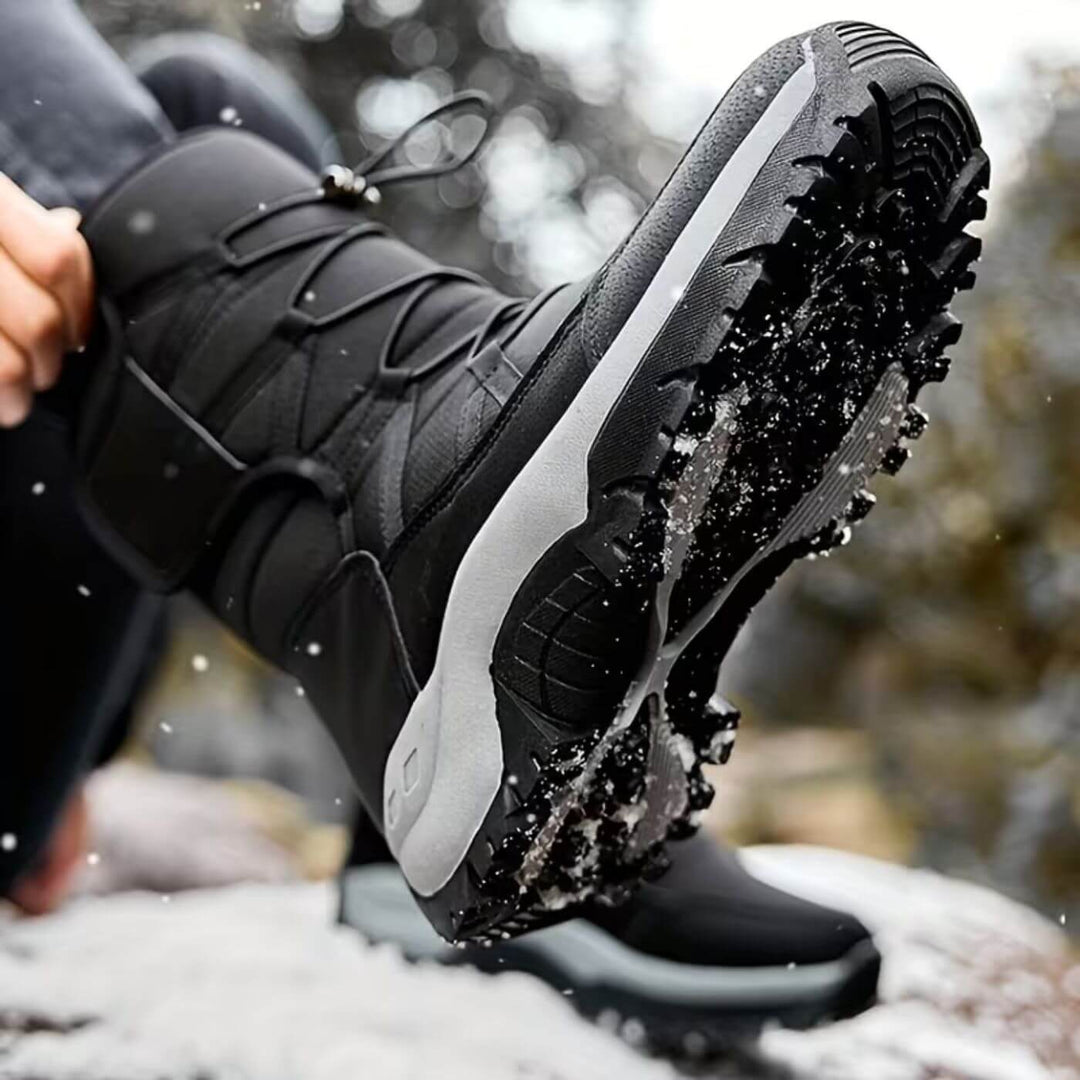 Delaney | Insulated Waterproof Bungee-Lace Snow Boots