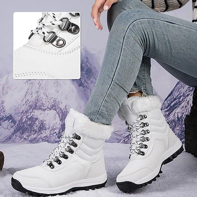 Sierra | Faux Fur-Lined Waterproof Hiking Snow Boots
